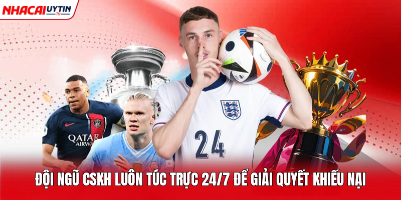 Đội ngũ CSKH luôn túc trực 24/7 để giải quyết khiếu nại