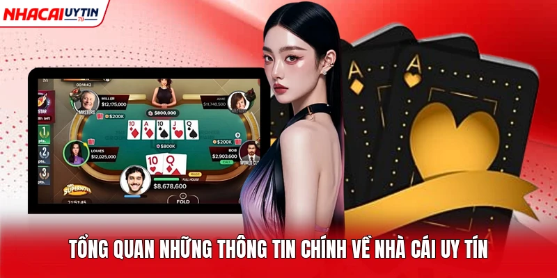 Tổng quan những thông tin chính về nhà cái uy tín