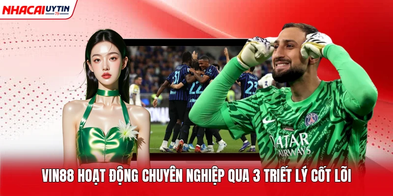 Vin88 hoạt động chuyên nghiệp qua 3 triết lý cốt lõi